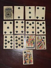 HTF 1880 RARE Samuel Hart & CO. New York Faro Playing Cards Full Deck (52/52) picture