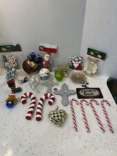 Giant Lot Of Christmas Ornaments Some Vintage/kurt adler/variety picture