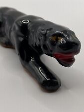 Vintage 1950's Black Panther Figurine ~ Made In Japan ~ Small picture