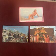 Three Postcards Wildwood Nj Mid 1980s picture