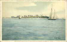 Plymouth Massachusetts MA Lighthouses Gurnet c1910 Detroit Publishing Postcard picture
