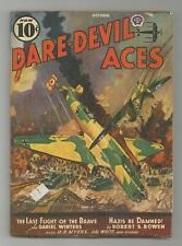 Dare-Devil Aces Pulp Oct 1940 Vol. 26 #3 GD/VG 3.0 Low Grade picture