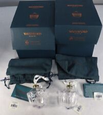 Lot 2 Waterford Christmas New Lismore Arcus Bauble Ornament 1064624 New picture