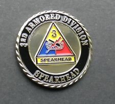 US ARMY 3rd ARMORED DIVISION PATRIOTIC SERIES CHALLENGE COIN 1.75 INCHES NEW picture