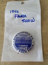STATE FARM SHOW: PINBACK: HARRISBURG PA. 1942: FAIR PLUS picture