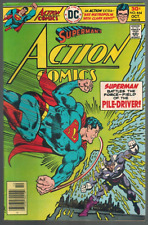 Action Comics 464  Superman vs Pile-Driver  VF  1976 DC Comic picture