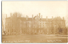 RPPC Griddley Hall, Carleton College, Northfield, MN 1911 Vintage Postcard picture