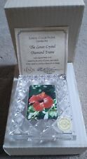 Lenox Crystal Diamond Collection Picture Frame, New, Boxed, with COA picture