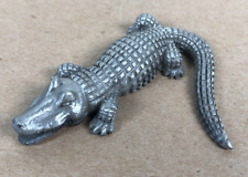Miniature Spoontiques (PP95) Pewter Alligator 2.5” Length PP95 picture