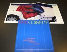 New Factory Original 1990 Chevrolet Corvette C4 Deluxe Dealer Sales Brochure picture