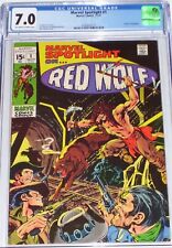 Marvel Spotlight #1 CGC 7.0 from Nov 1971 Origin of Red Wolf. Neal Adams cover. picture