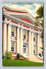 Jackson TN-Tennessee, Union University Campus, Antique Vintage Postcard picture