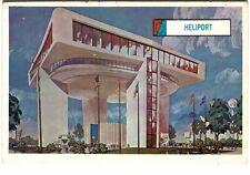 NYC 1939 World's Fair Heliport Flash Card Unused New York City  picture