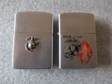 1957-1958 ZIPPO MARINE CORPS LIGHTERS (SET 2) -2ND MARINE DIVISION - GREAT COND picture