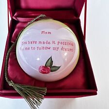 Ne Qwa Art 4” Ornament You Made It Possible Mom In Case Mother’s Day Gift picture