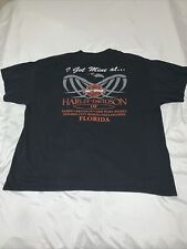 Harley Davidson Adult I Got Mine at Harley Davidson of Florida T-Shirt Size 2XL picture
