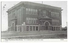 Beloit, KS Kansas 1913 Postcard, Third Ward School by C.U. Williams picture