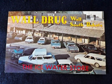 Postcard: Wall Drug, Wall, South Dakota, The Ice Water Store, photochrome picture