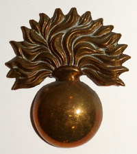BRITISH MILITARY CAP BADGES,  Grenadier Guards Brass Cap Badge picture