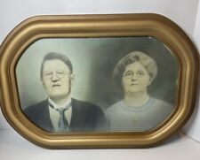 Old Time Reproduction Gold Picture Frame Family Portraits 19”x13” Frame picture