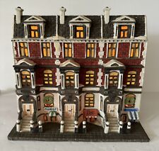 Dept 56 Christmas in the City Sutton Place Brownstones Heritage Village 5961-7 picture