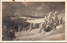 RPPC Todtnauer Hut Snow Bound Feldberg Germany Winter Black Forest Nature Park picture