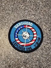 Vintage NASA  Vanguard Explorer One Dated 1-31-1958 Patch picture