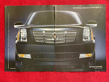 Cadillac Escalade Official Vehicle Superbowl XL 2006 Print Ad - Great To Frame picture