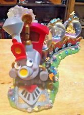 Vintage & Rare...Walt Disney Dumbo Train Musical Triple Snow Globe...  W/ Box picture