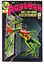 AQUAMAN #54 (1970) - GRADE 6.5 - THANATOS APPEARANCE - NICK CARDY COVER picture