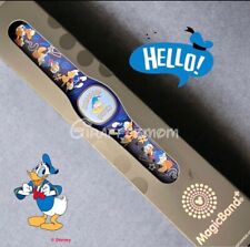 Disney Parks Magic Band Plus Classic Donald Duck Expressions Blue NEW picture