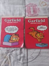 2 Vintage 1978 Garfield Writing Tablets New Old Stock By Jim Davis picture