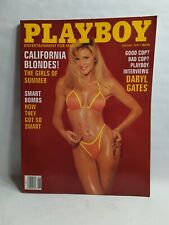 Vintage August 1991 Playboy California Blondes Daryl Gates picture