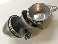 Vintage Set of 8 EKCO Aluminum Measuring Cups 1/3 to 1-Cup Size Country Kitchen picture