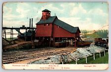 Postcard Mine #2 Davis Creek & Rombauer Coal Novinger Missouri 1913 w RPO Cancel picture