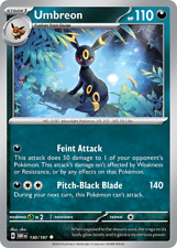 2023 Pokemon SV OBFen Obsidian Flames 130/197 Umbreon Reverse picture
