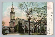 Postcard UDB Appleton Chapel Harvard College Cambridge Massachusetts c1907 picture
