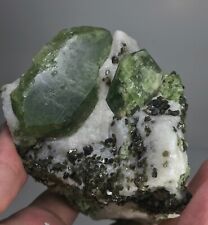 878 GM Diopside crystals on matrix from Badakhshan Afghanistan picture