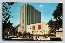 Vtg. 5.5 x 3.5 in. postcard COLISEUM COLUMBUS CIRCLE, New York City, NY unposted picture