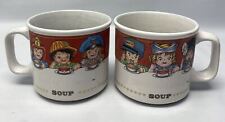 1997 Set of 2 Campbell’s Kids Soup Mugs Cups by West Wood picture