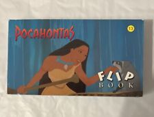 VTG Disney 1995 Pocahontas Mini Flip Book #13 - 3-1/2” NEW Old Stock. picture