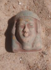 Unique Antique Ancient Egyptian Cleopatra's head pottery bc picture