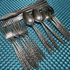 Hanford Forge RUTGERS Stainless Flatware Service For 4 - Fork Spoon Knife Japan picture