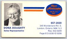 Business Card London ON Oliver and Associates Realty Dona Doughty Sales Rep picture
