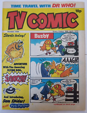 TV Comic #1428 - Apr 28 1979 VF/NM (UK newsprint) Doctor Who, Superpooch, Buzby picture