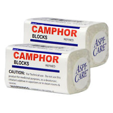 Refined Camphor Alcanfor 2 Blocks (8 tablets) Bug Repellent, Reduce Tool Tarnish picture