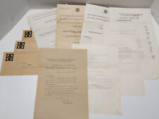 Lot of 8 Atchison Topeka And Santa Fe Railway Railroad Circulars 1920s picture