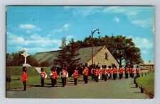 Quebec QC-Quebec, Scenic Foot Gaurds, Band, c1957, Vintage Postcard picture