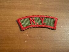 BSA, 1940’s New York (N. Y.) Khaki and Red (KRS) State Strip picture