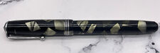 Vintage Parker Deluxe Challenger Fountain Pen Black Gold - Untested picture